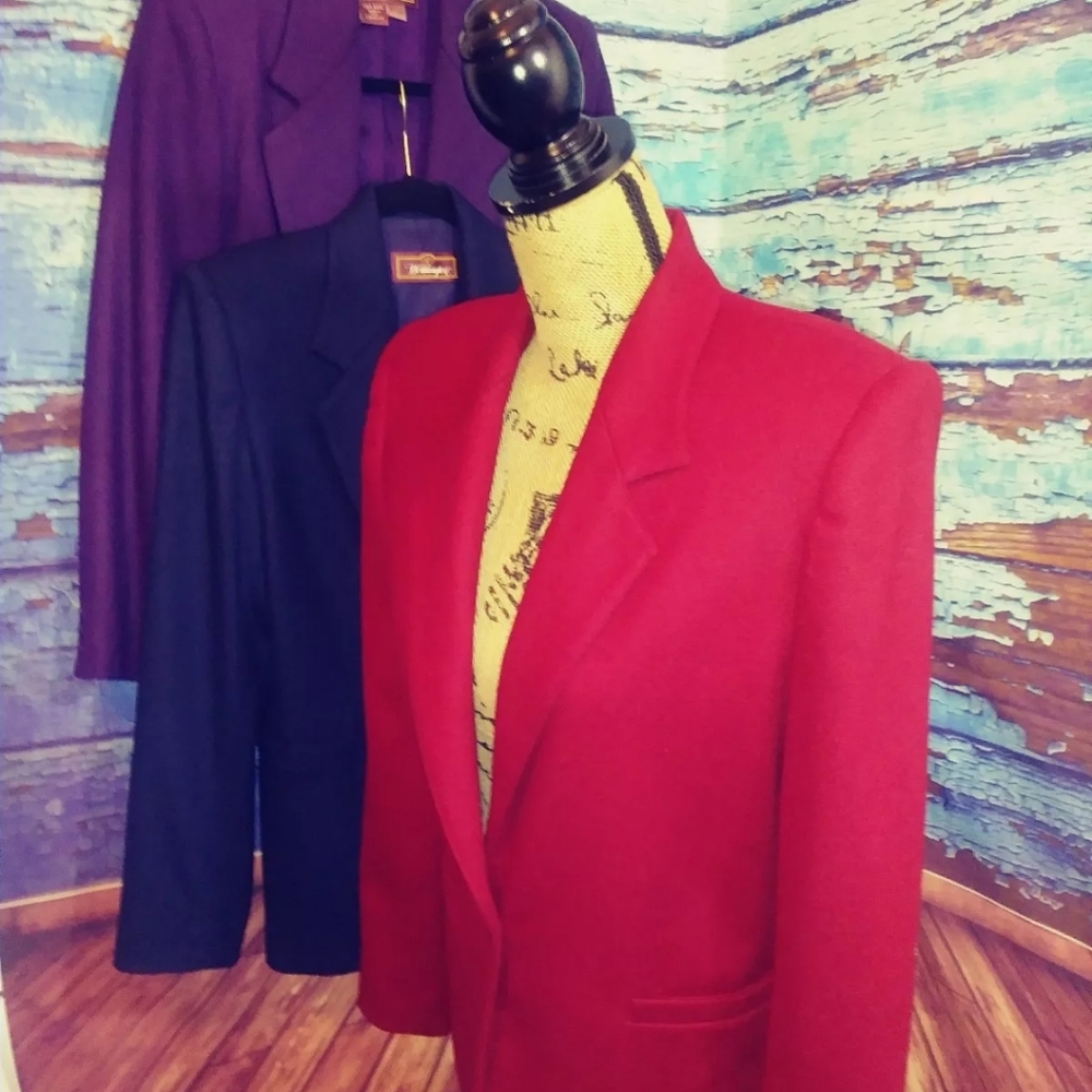 Vintage Worthington lot of 3 Blazers